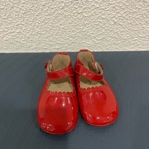 Elephantito Baby Mary Janes red